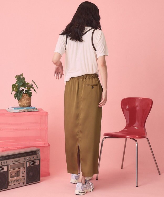 AMERICAN HOLIC 【PENNEY'S】配色タンクトップ+Tシャツ Ivory