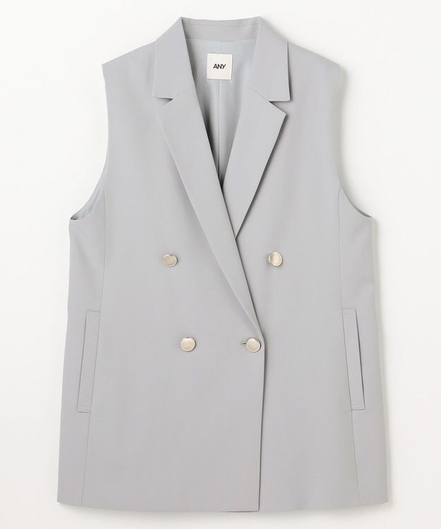 ANY イージーケアライトストレッチジレ ライトグレー