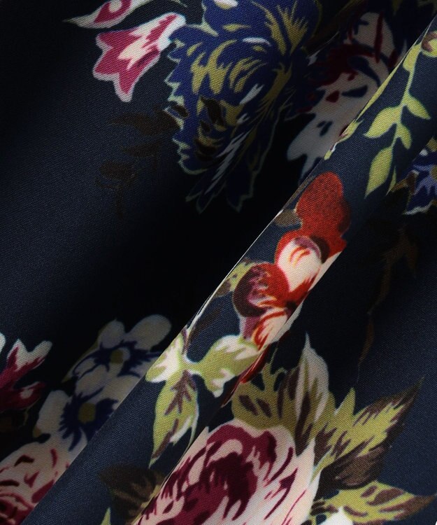 組曲 S 【23AW】ローズブーケプリント フレアスカート ネイビー系5