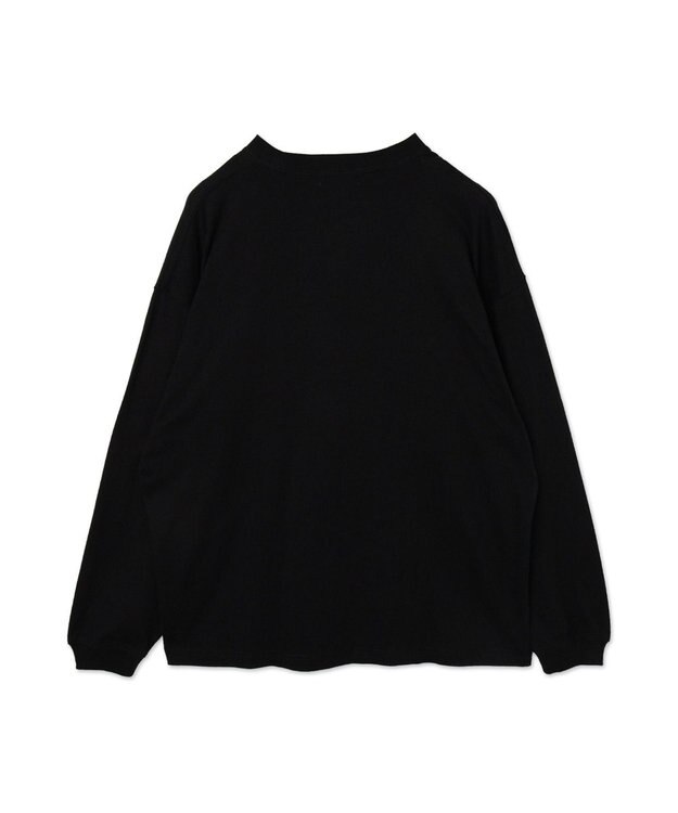 WEGO ビッグコットンT（LS） ブラック