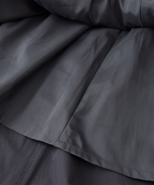 POLS アシンメトリースカート ブラック