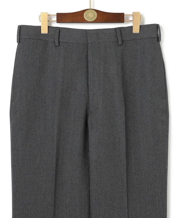 J.PRESS MEN 【J.PRESS ORIGINALS】MAGIC CUBA GABARDINE NEW PIPED STEM TROUSERS / JAPAN MADE グレー系