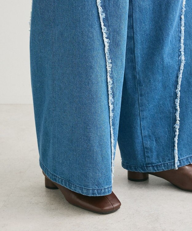 Green Parks ・ＤＯＵＢＬＥ　ＦＬＡＧＳ　サイドキリカエデニム Indigo