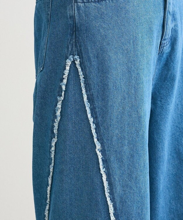 Green Parks ・ＤＯＵＢＬＥ　ＦＬＡＧＳ　サイドキリカエデニム Indigo