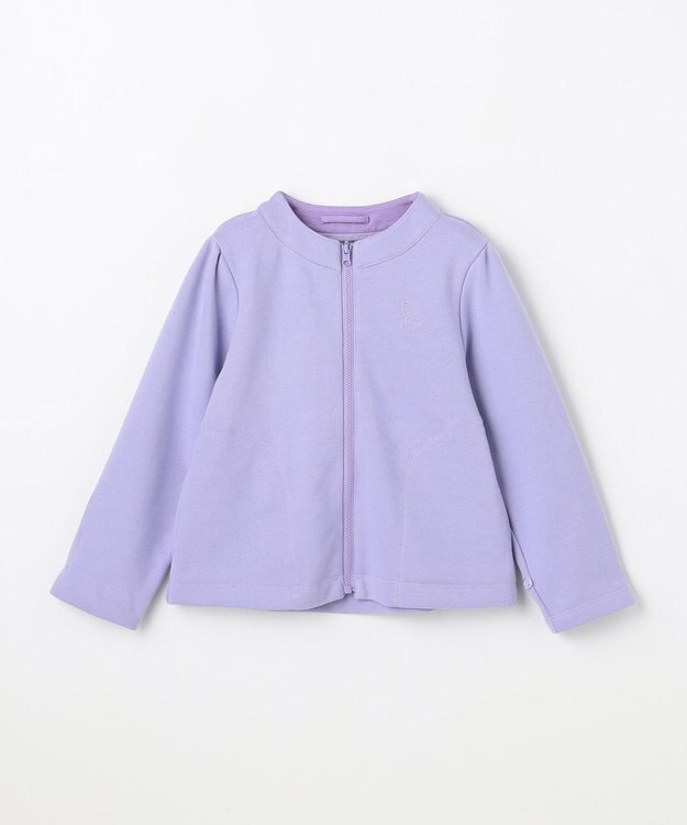 組曲 KIDS 【110-140㎝】3Way アウター ネイビー×ラベンダー