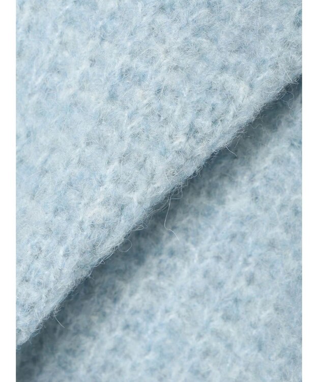 earth music&ecology フワフワＭＩＸヤーンチュニック Light Blue