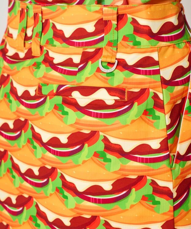 FILA GOLF／marie claire 【Loudmouth】柄スカート Burger Mania