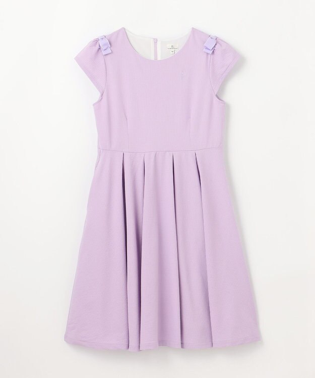 組曲 KIDS 【150-160㎝】ソロナタック ワンピース ラベンダー系