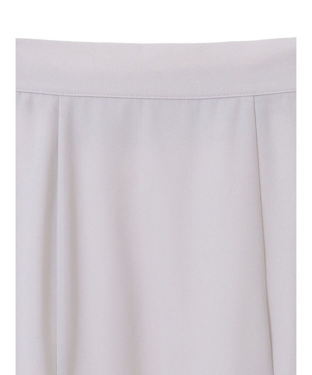 earth music&ecology レースヘムスカート Gray Beige