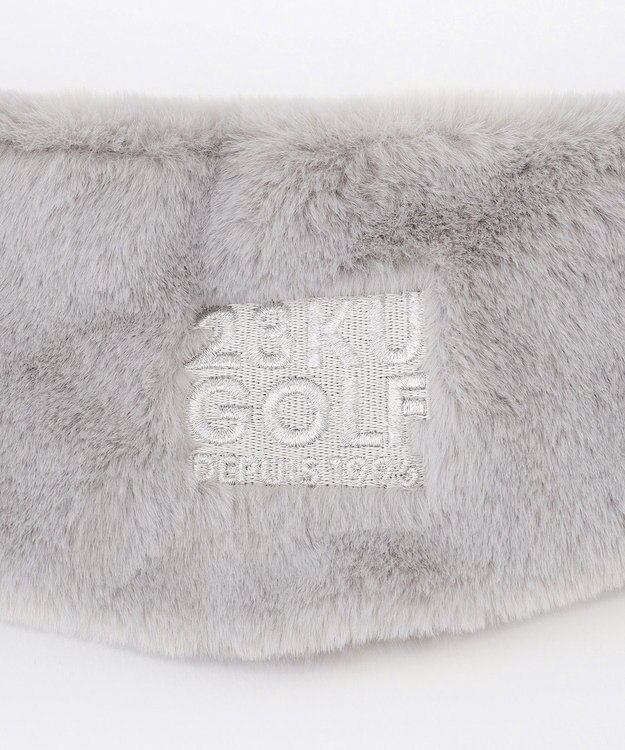 23区GOLF 【WOMEN】イヤーウォーム キャップ ライトグレー系