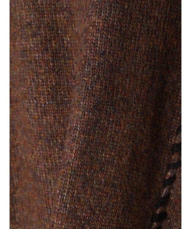 CRAFT STANDARD BOUTIQUE ハンドステッチニットプルオーバー Brown