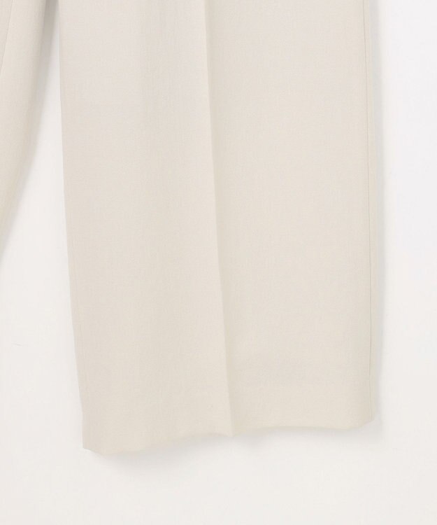 自由区 S 【セットアップ対応】テクスチャードスーツストレートワイド パンツ フラックス