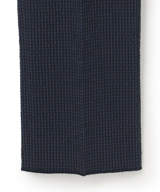 J.PRESS MEN トラベラーズシアサッカー スラックス ネイビー系3