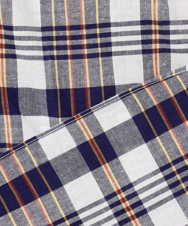 J.PRESS MEN 【KING SIZE】インディアンマドラスチェック シャツ / B.D. ネイビー系3