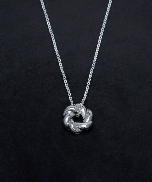 simoe Conel Loop Necklace ネックレス シルバー