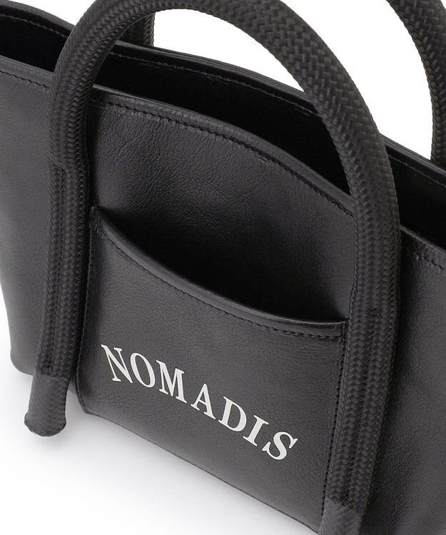 23区 NOMADIS JOY レザー ミニ トートバッグ ブラック系
