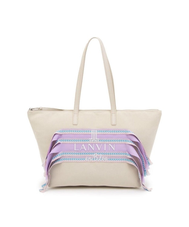 新品 LANVIN en Bleu テックシリーズ トートバッグ Ⓗ LANVIN en Bleu 最大46%☆10/22限定 ランバンオンブルー トート