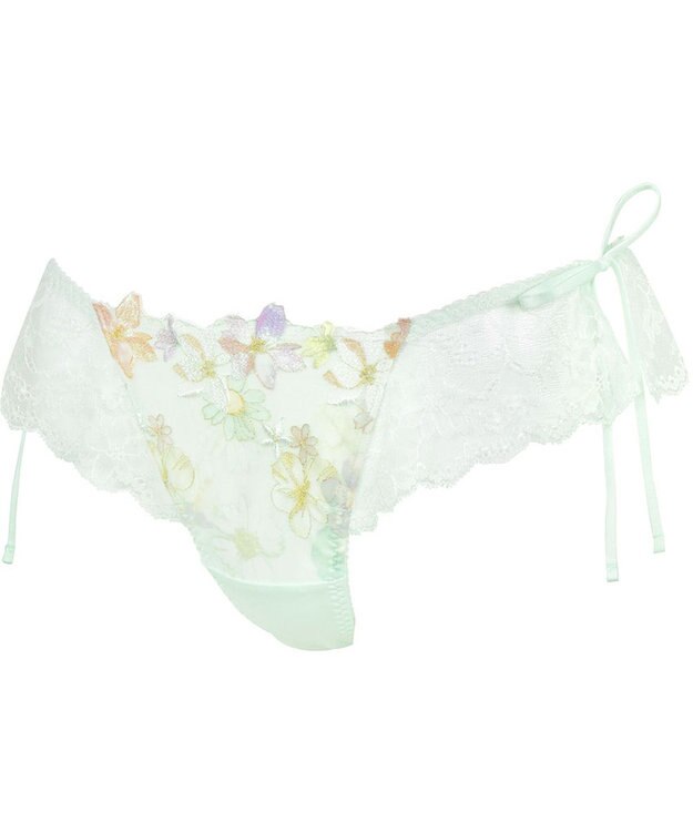 WACOAL Tバック ショーツ 【重力に負けないバストケアBra】 はきこみ丈あさめ BRB414とペア レディース PRA414 /ワコール メロン