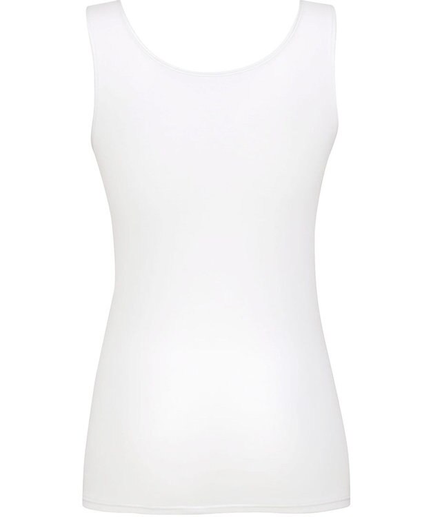 WACOAL インナー 綿100％(身生地) オーガニックコットンを使用 ムレにくい ノースリーブ タンクトップ レディース CLB629 /ワコール ホワイト