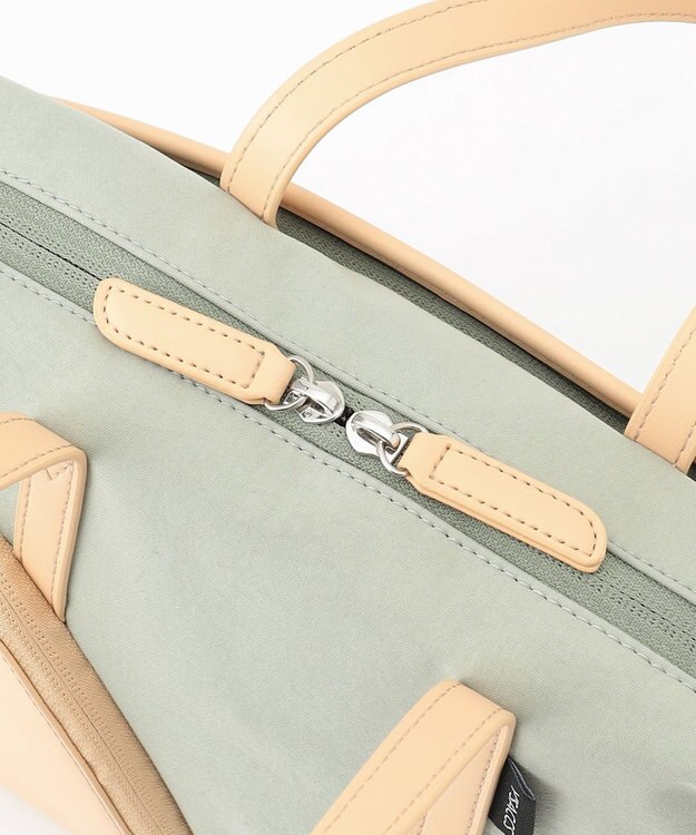 Y'SACCS コットンライクナイロントート Sサイズ ライトグリーン