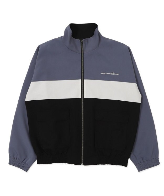 WEGO TRスタンドブルゾン サックス