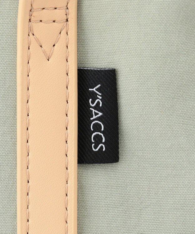 Y'SACCS コットンライクナイロントート Sサイズ ライトグリーン