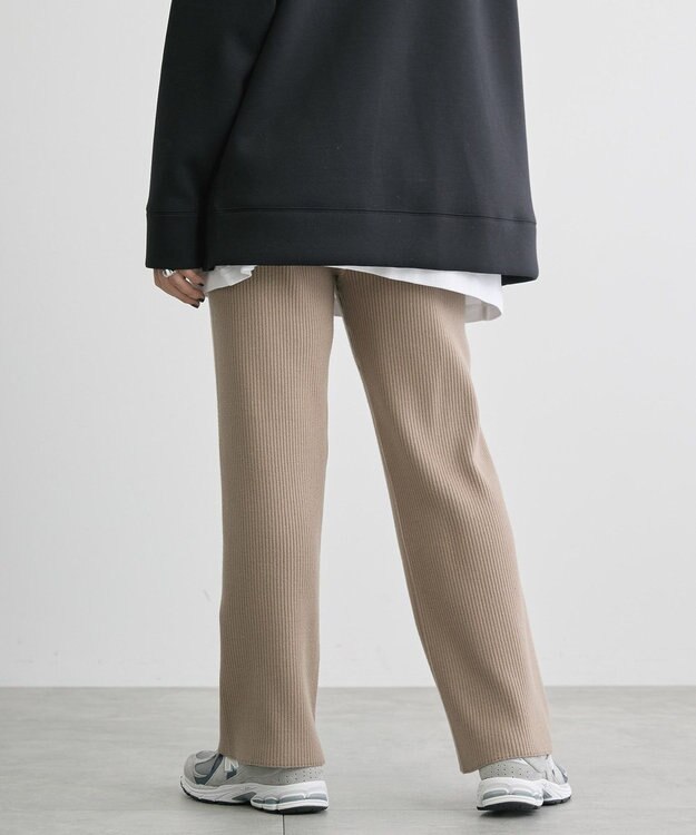 AMERICAN HOLIC バイパチリブニットパンツ Mocha