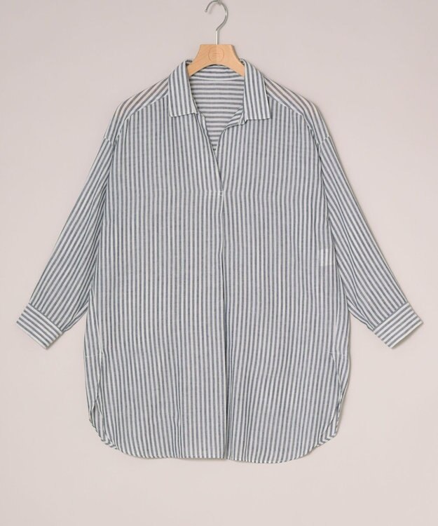 ONWARD Reuse Park 【any FAM】ブラウス春夏 ネイビー