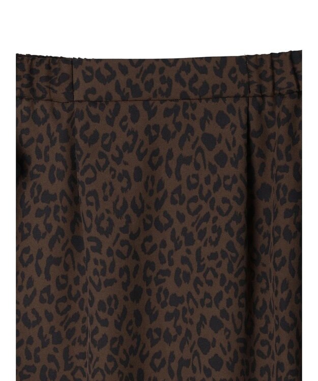 Green Parks ■ＥＳＣＡＲ　サイドラッフルナロースカート Leopard