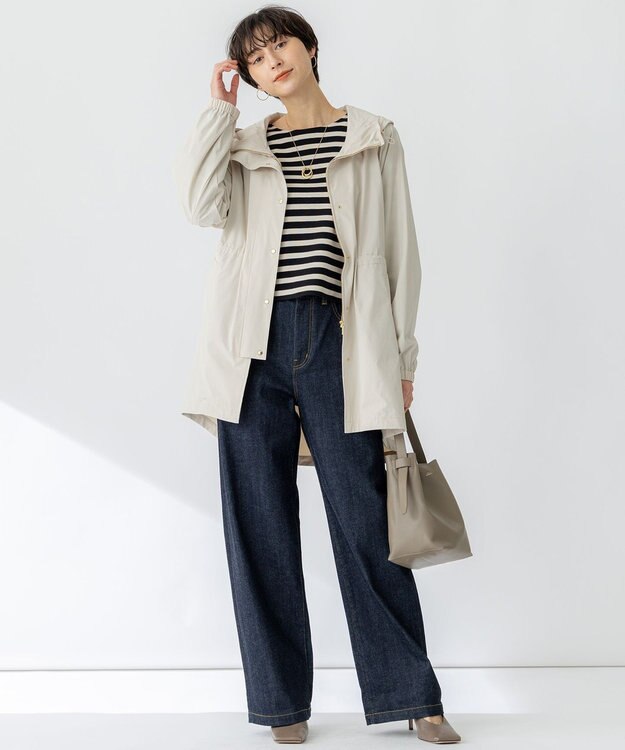 23区 レザー2WAY ショルダーバッグ ベージュ系