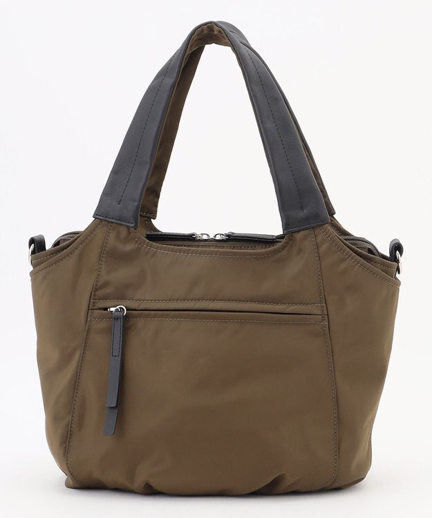 Y'SACCS ふんわりラウンド2WAYトート Sサイズ カーキ