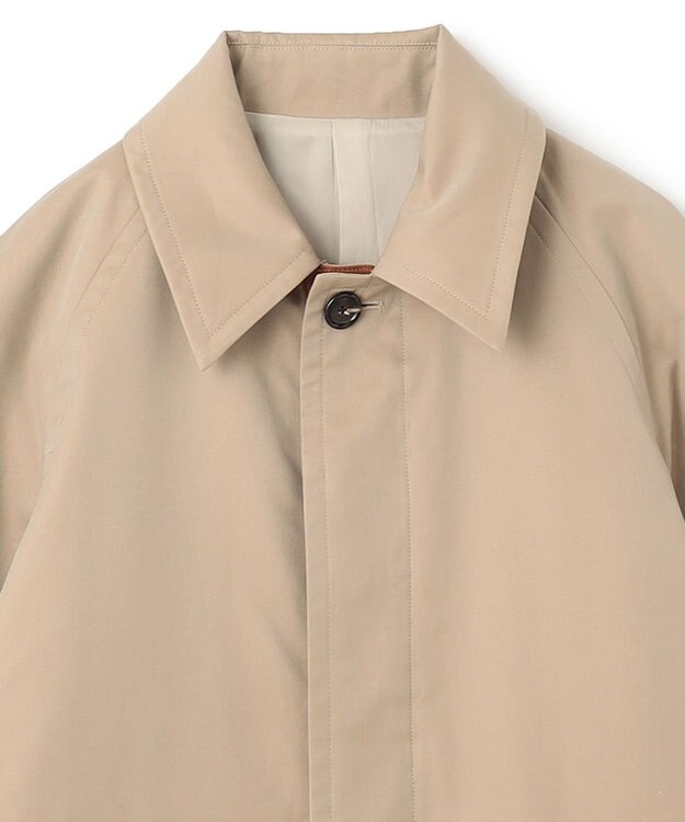 JOSEPH HOMME コットンシルクギャバジン　ステンカラーコート ベージュ系