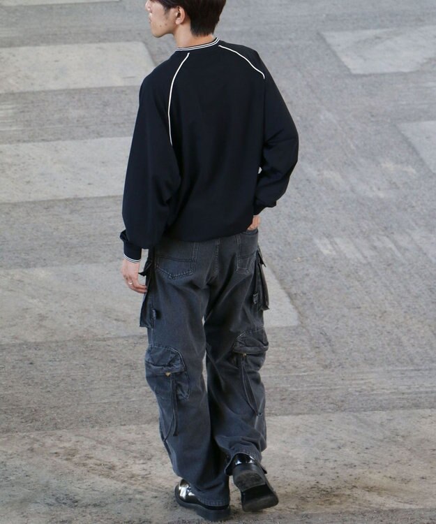 CRAFT STANDARD BOUTIQUE UVカット/イージーケア/ゲームシャツ-D Navy