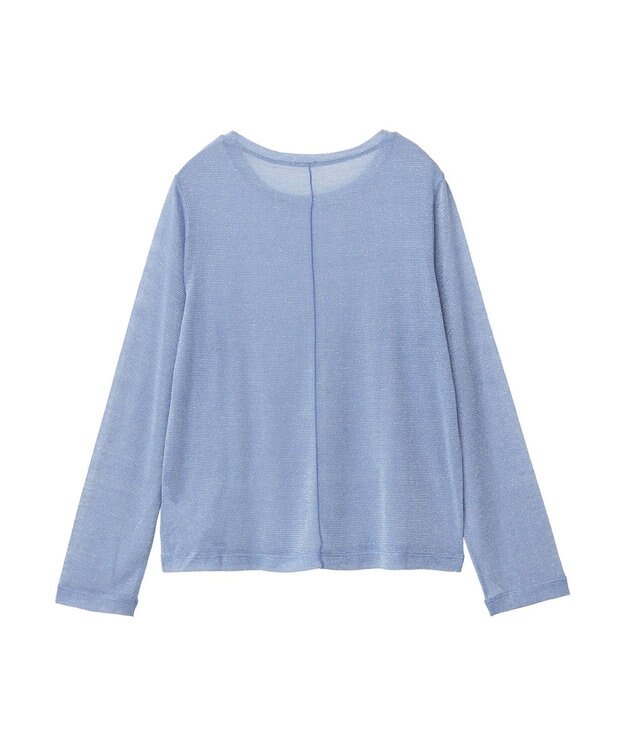 earth music&ecology ラメシアープルオーバー Blue