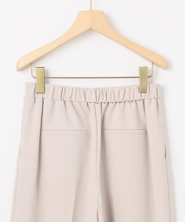 組曲 【WEB限定】ジョーゼットジャージーワイド パンツ ベージュ系