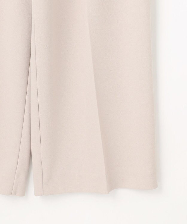 組曲 【WEB限定】ジョーゼットジャージーワイド パンツ ベージュ系