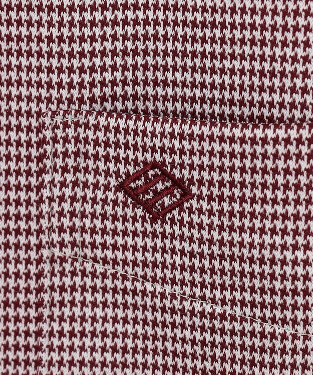 JOSEPH ABBOUD 【快適な着心地/イージーケア】ジャージーシャツ ワイン系7