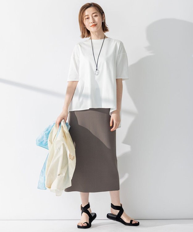 23区 【CLASSY.6月号掲載】ラインアーチ イヤリング シルバー系