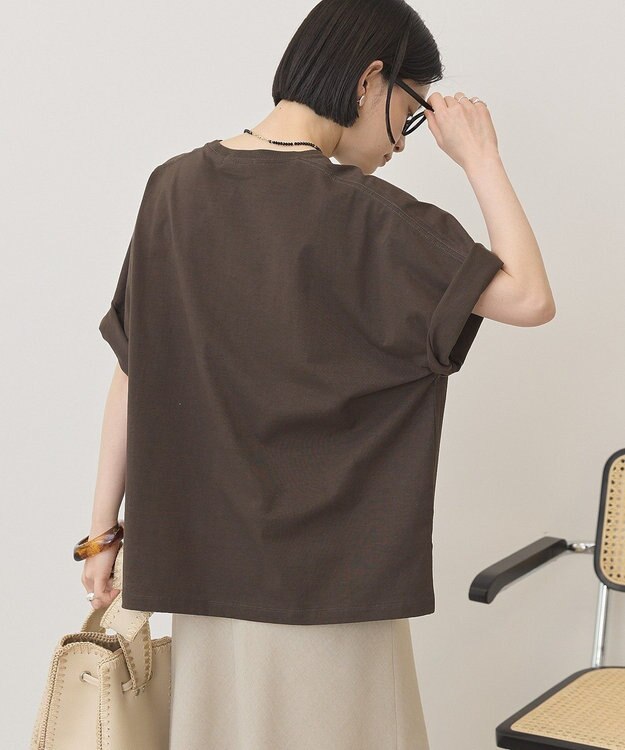 AMERICAN HOLIC BROOKLYN ロゴTシャツ Brown