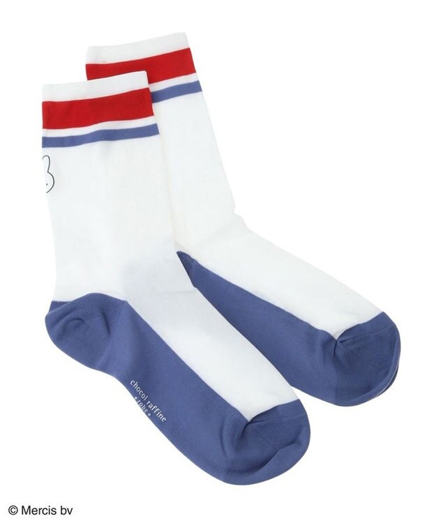 Green Parks Ｍｉｆｆｙ／配色ラインソックス Blue