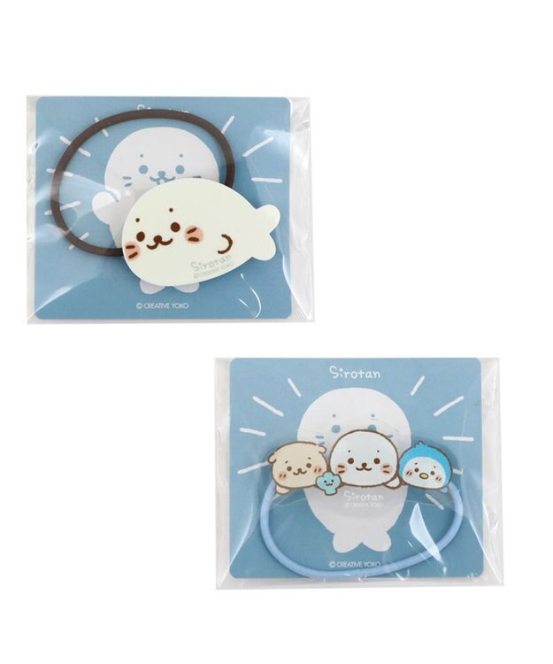 Mother garden しろたん アクリルヘアゴム 《横型》 単品 横型