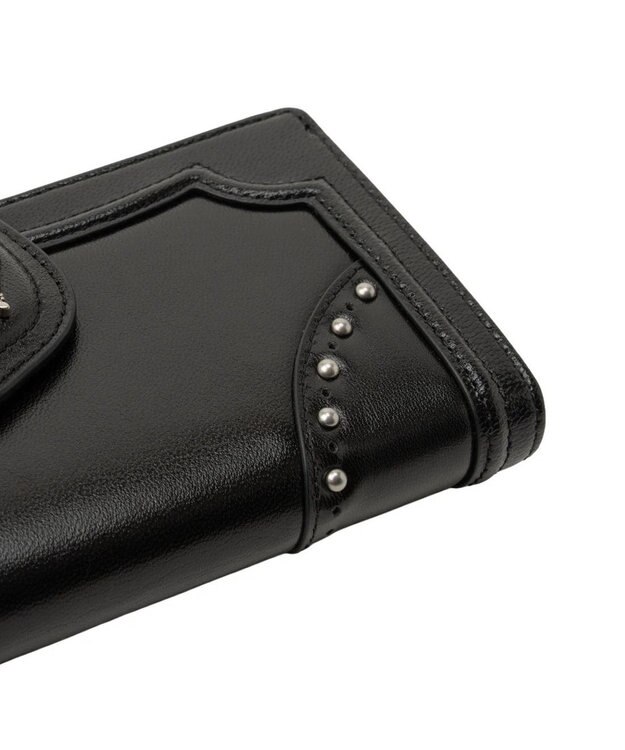 ANNA SUI ナーシャ フラップ長財布 クロ
