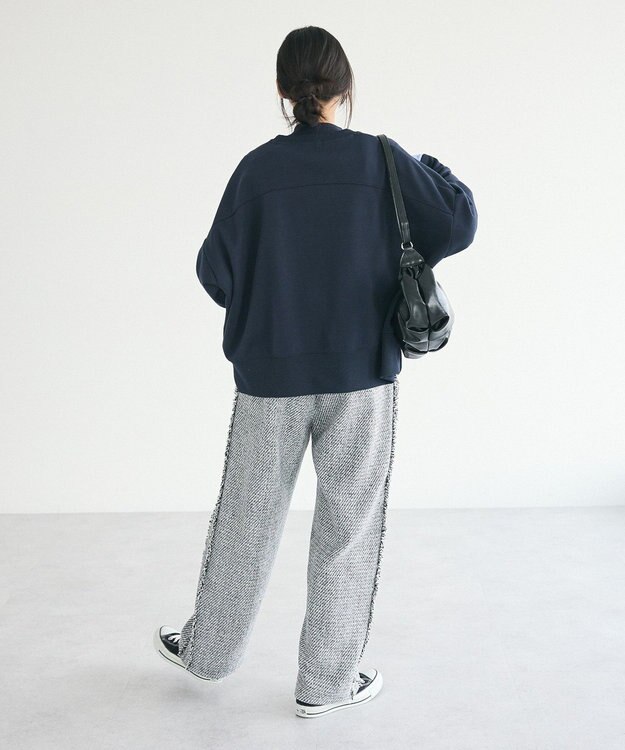 CRAFT STANDARD BOUTIQUE ヴィンテージライクギャザーショルダーバッグ Black