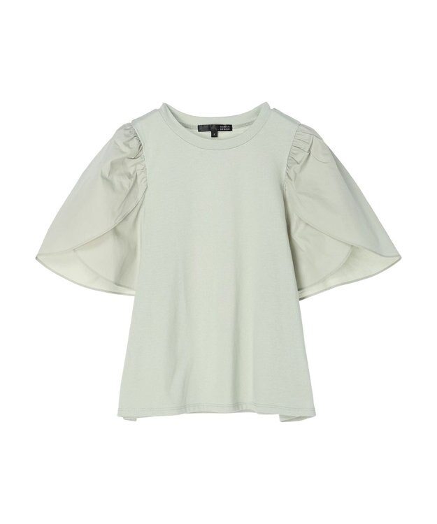 Green Parks ・ＳＵＧＡＲ　ＳＰＯＯＮ　チューリップスリーブＴＥＥ Light Green