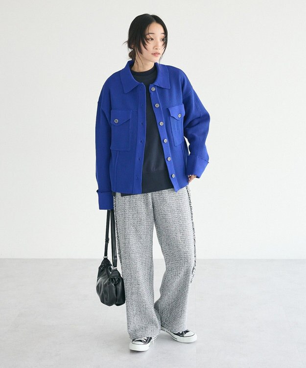 CRAFT STANDARD BOUTIQUE ヴィンテージライクギャザーショルダーバッグ Black