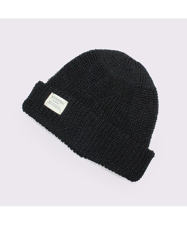 ATRENA 【日本製/UNISEX】フォーシーズン コットンニットワッチ ブラック