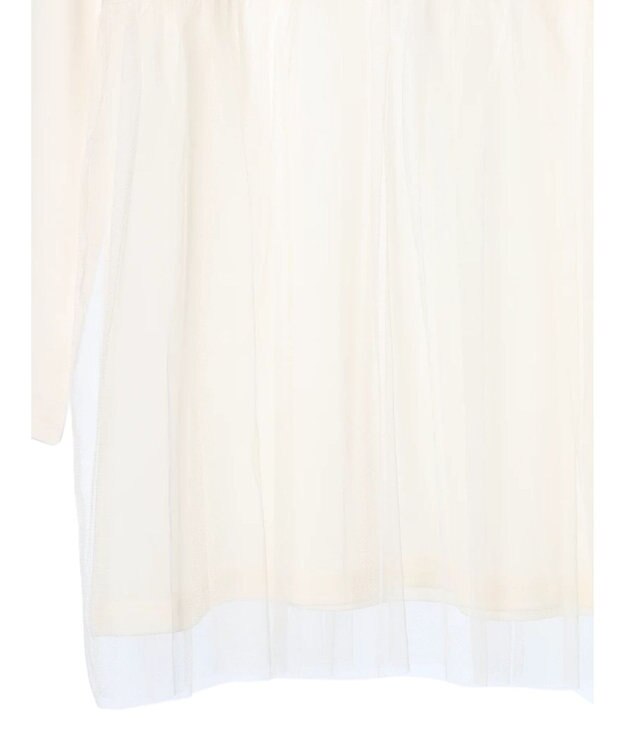 earth music&ecology あったかフェミニンインナー（チュール） Off White