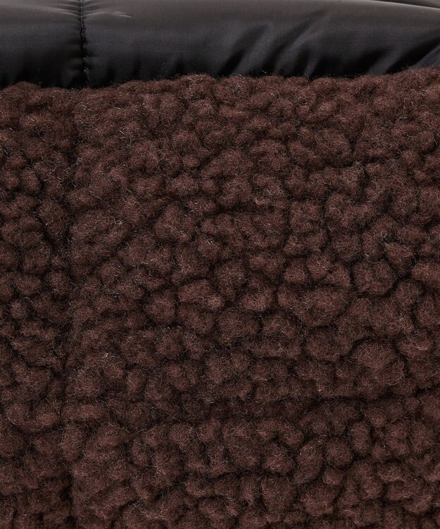 LeSportsac PUFFY CUBE CROSSBODY/ダークチョコレートシェルパ ダークチョコレートシェルパ