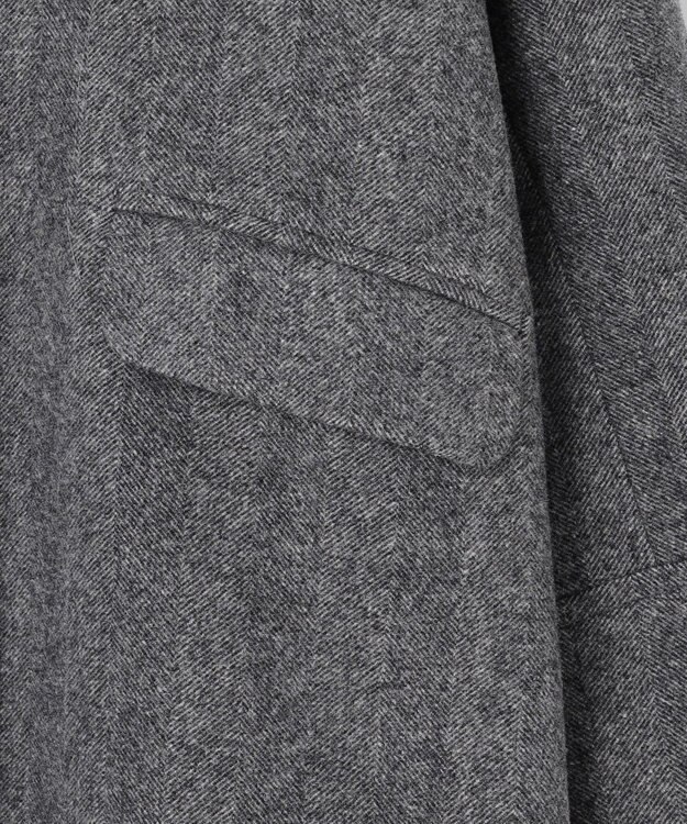 組曲 ウールモッサステンカラー コート モノトーン系8