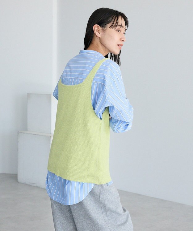 CRAFT STANDARD BOUTIQUE 前後2WAY/ミニブークレベスト Light Yellow